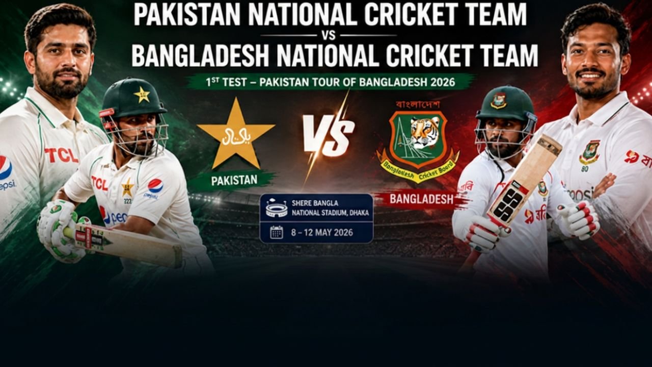 Read the Pakistan National Cricket Team vs Bangladesh National Cricket Team match scorecard with full innings, top performers, records, stats, and match summary.