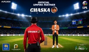 From Predictions to the Pitch: Chaska Bhai Joins Lanka Premier League 2026 as the Official Umpire Parter