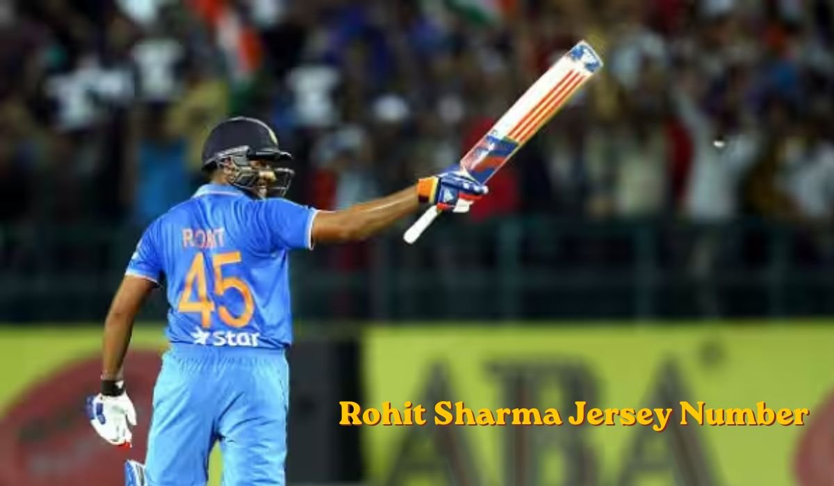 rohit sharma jersey number