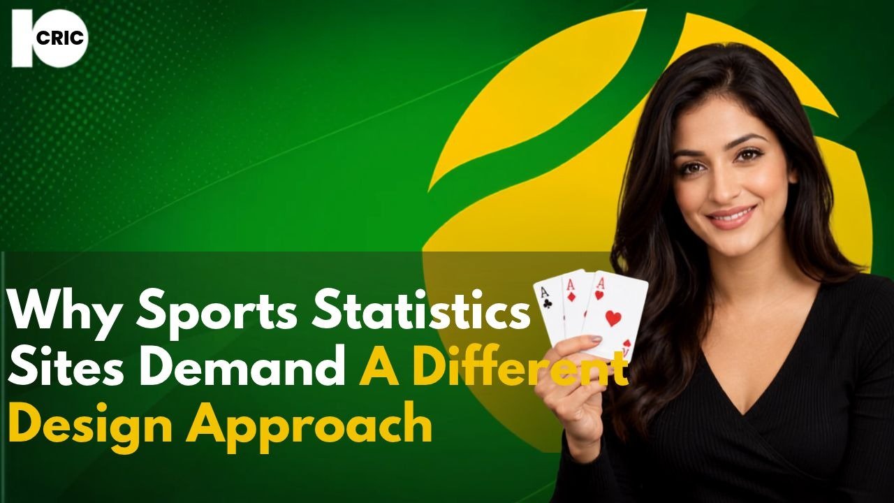Why Sports Statistics Sites Demand a Different Design Approach